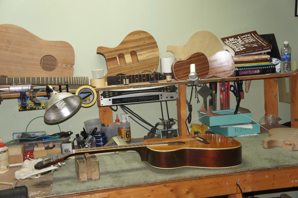 Bill Whitsett gets respect for his Whitsett Guitar Works repair shop