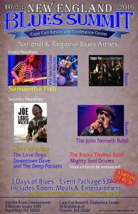 New England Blues Summit 1st Poster