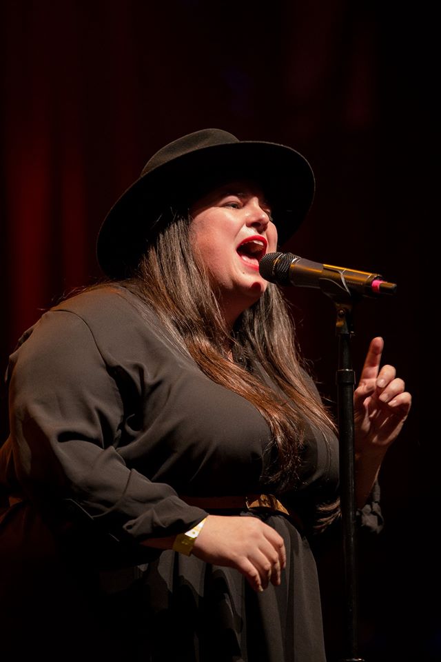 Julie Rhodes, a rapidly rising star on the New England music scene