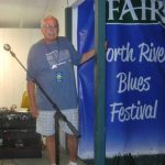 John Hall at previous North River Blues Festival