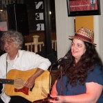 Lisa Marie & Silvertone Steve duo played Village Trestle last night