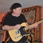 Boston blues guitarist Chris Stovall Brown loves his gear