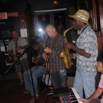 Brad Faucher's Session 450 plays cool music at Joco's in Waltham, Mass.