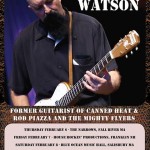 Junior Watson touring north east; local musicians to back him