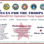 Blues For The Troops III takes place this Sunday, April 13 at Capones in Peabody MA