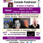 Ron Everett Band plays R.O.A.R. fundraiser January 16, 2015 at 8:30 p.m. in Somerville, MA
