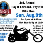 Village Trestle invites everyone to pre-Wantu Blues Jam bike run fundraiser August 9