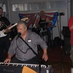 Jerry Paquette; on keys with Kantu Blues Band